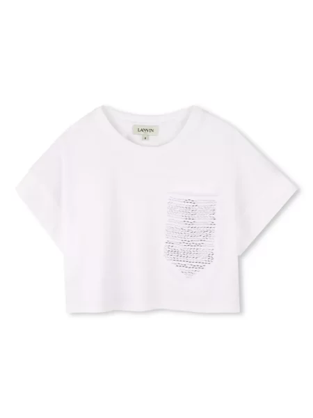 Koszulka dziecięca Lanvin Enfant biała