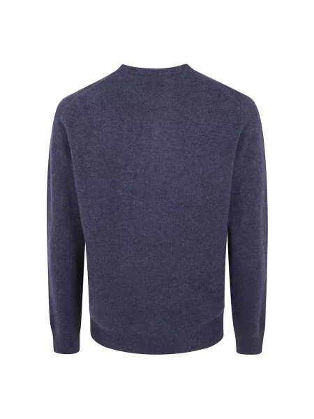 Sweter Mc2 Saint Barth wełniany niebieski