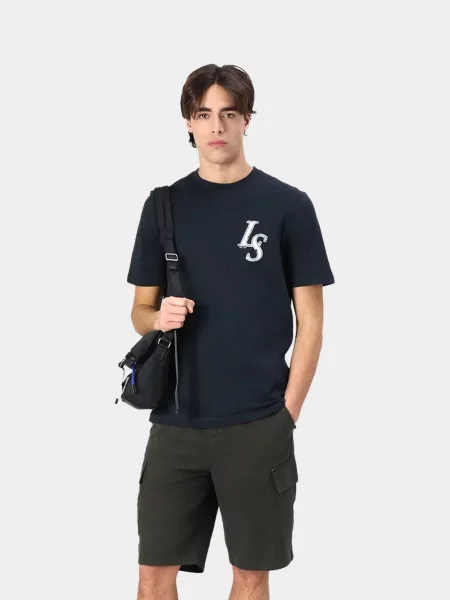 Повсякденні шорти Lyle & Scott оливковий