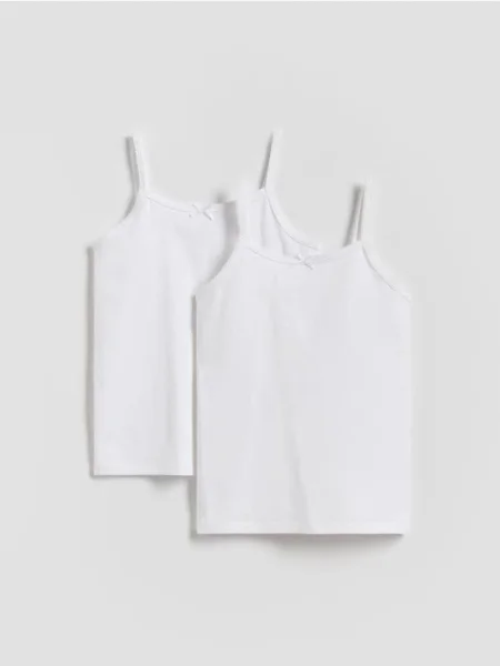 Reserved podkoszulek 2 pack biały