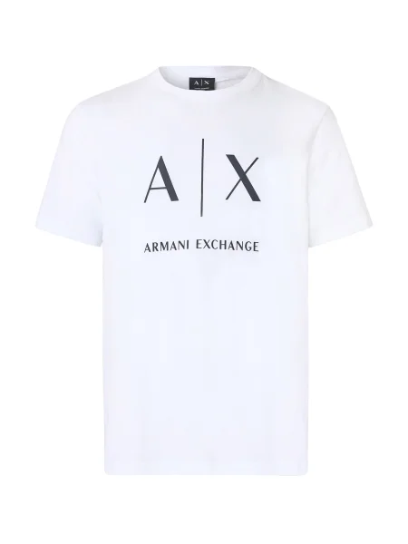 Armani Exchange Tricou alb