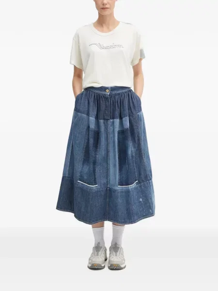 Tricou Visvim cu imagine alb