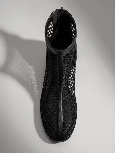 Souliers Martinez botki na płaskim MAXIMA czarne