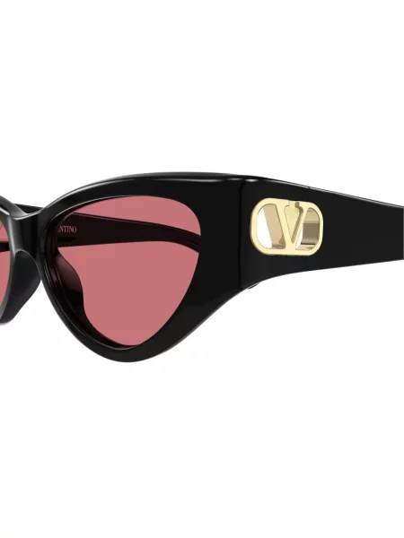 Слънчеви очила Valentino Garavani Eyewear с автограф черно
