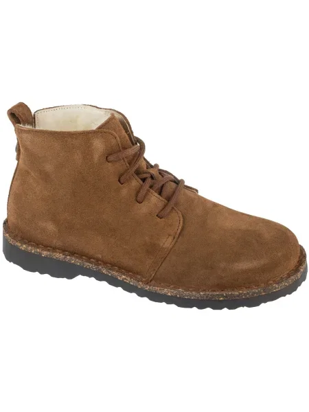 Birkenstock Šnurovacia obuv Uppsala Mid Shearling hnedá
