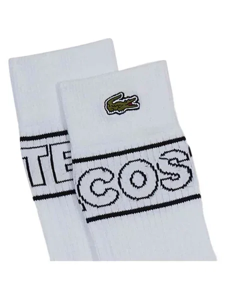 Ponožky Lacoste biela