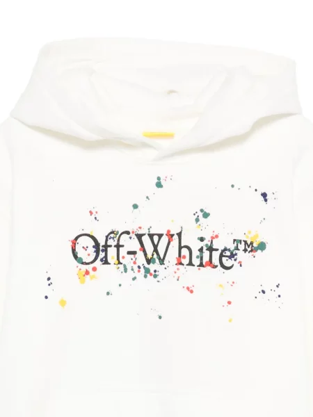 Bluza z kapturem dziecięca Off-white biała
