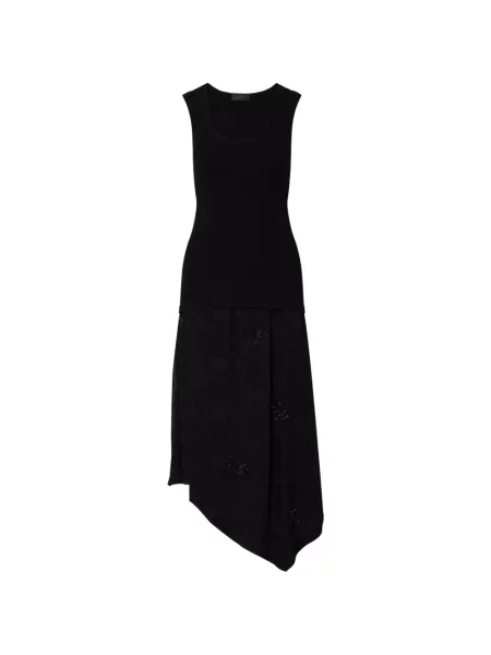Rochie Liu Jo cu broderie negru