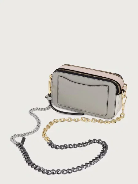 Bőr nyaklánc Marc Jacobs bézs