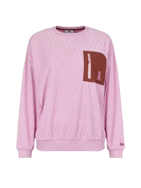 Hanorac din fleece Rip Curl din fleece roz