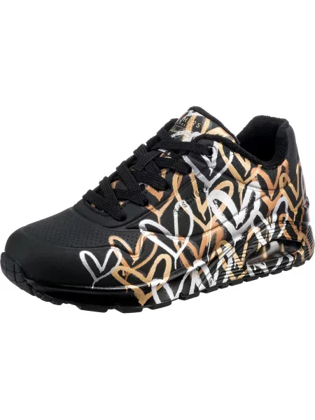 Sneakerși Skechers negru