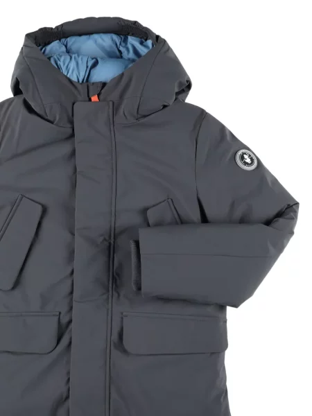 Parka dziecięca Save The Duck niebieska