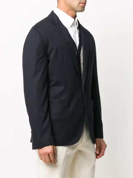 Sacou Brunello Cucinelli albastru