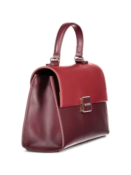 Shopper táska Mario Valentino autogrammal piros