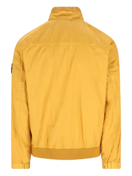 Geacă Stone Island cu strasuri galben