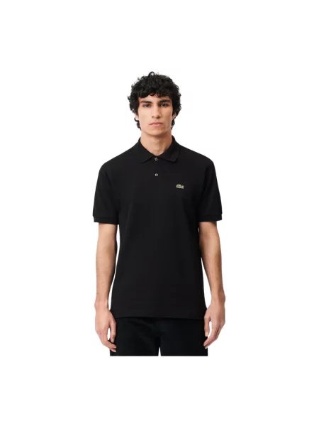 Lacoste Koszulki Mężczyzna S Polo czarny