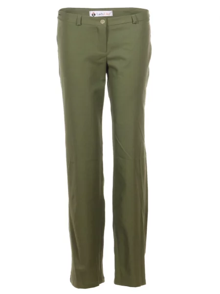 Лляні Штани повсякденні LadyLike хакі