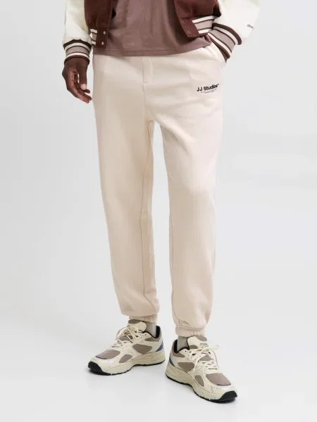 JACK & JONES Hlače JPSTKANE SOHO kamen črna