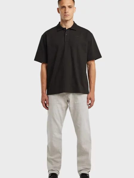 Поло G-star Raw чорне