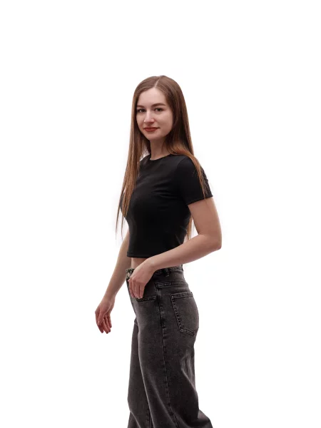 Футболка Perle Moda черная