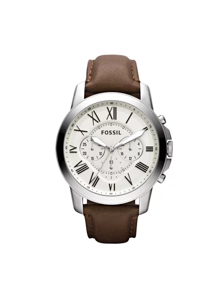 Годинник Fossil Grant коричневий