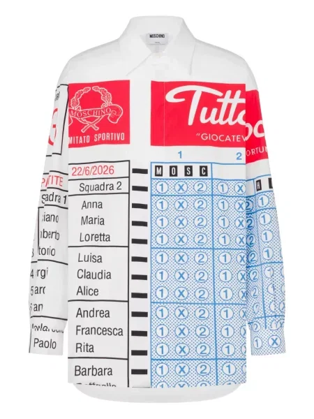 Cămașă Moschino alb