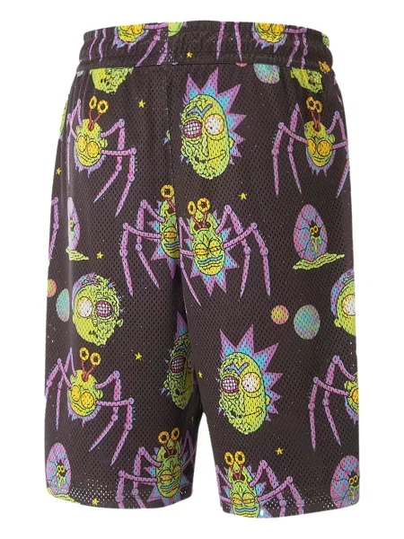 Pantaloni scurți Puma cu imagine maro