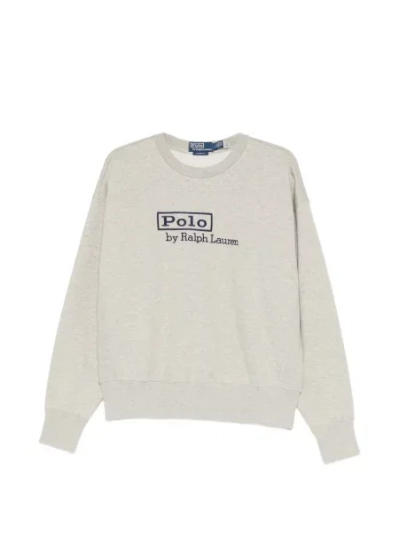 Πουκάμισο Polo Ralph Lauren με κουμπιά στον γιακά με σχέδιο γκρι