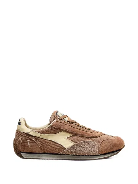 Sneakerși Diadora cu imagine maro