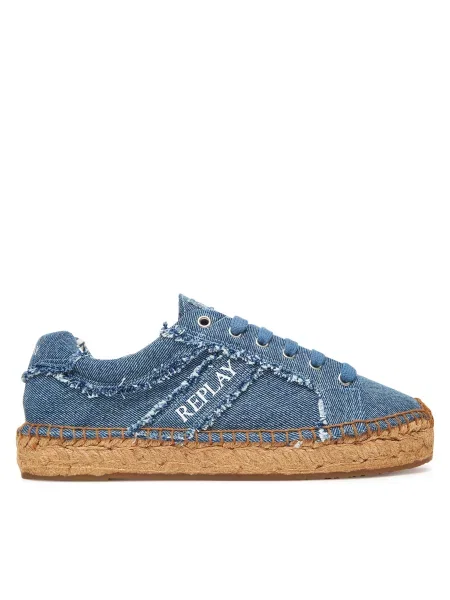 Espadrilky REPLAY modrá