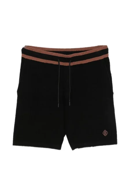 Pantaloni scurți Ché tricotate negru