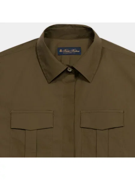 Koszula Brooks Brothers zielona