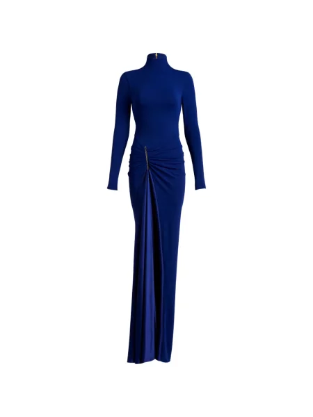 Rochie maxi Silvia Tcherassi albastru