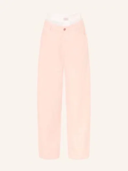 Karo Kauer Dżinsy Z Szerokimi Nogawkami rosa różowe