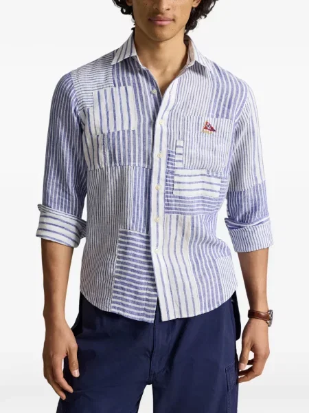 Ing Polo Ralph Lauren autogrammal kék