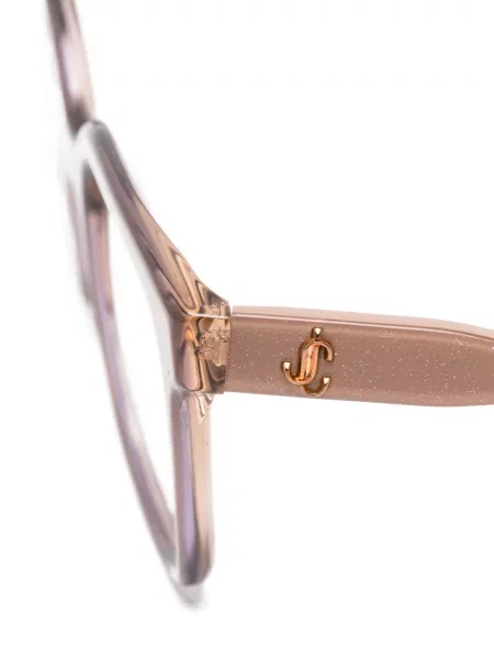 Sunčane naočale Jimmy Choo Eyewear s autogramom smeđa