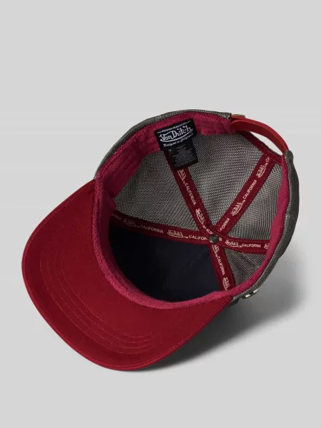Czapka z daszkiem typu trucker z mieszanka bawełny model CASQUETTE' Von Dutch niebieska