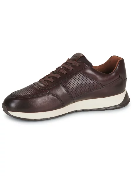 Pantofi Clarks cu legături maro
