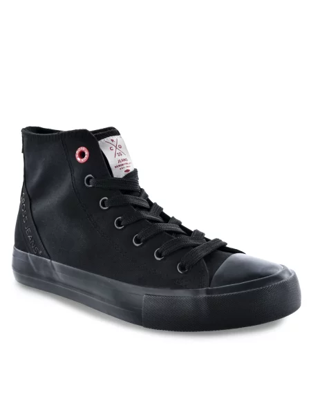 Klasičen top Cross Jeans črna