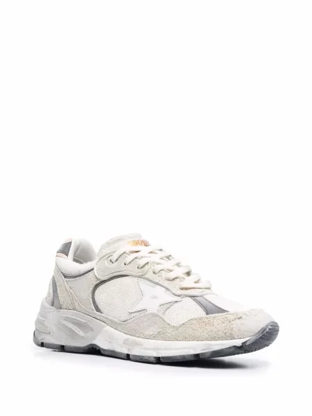 Kožené tenisky Golden Goose bílé
