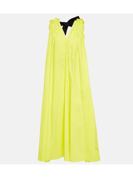 Midi obleka Roksanda rumena