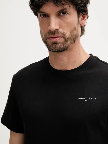 Pólóing Tommy Jeans fekete