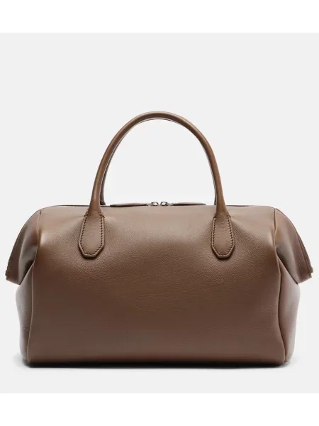 Top The Row din piele maro