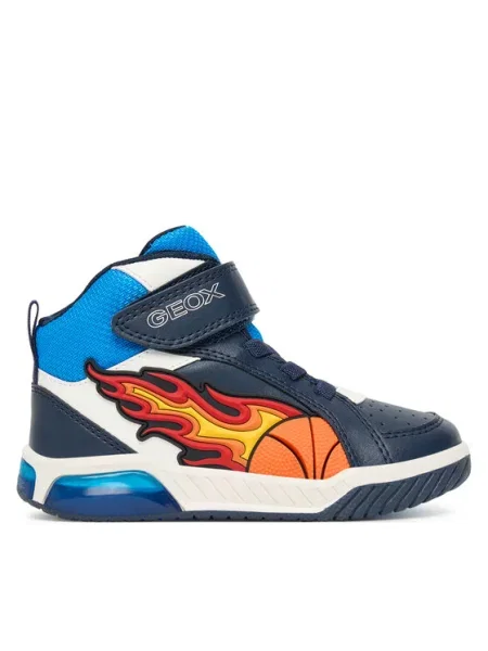 Sneakersy Geox J Inek S Tmavomodrá