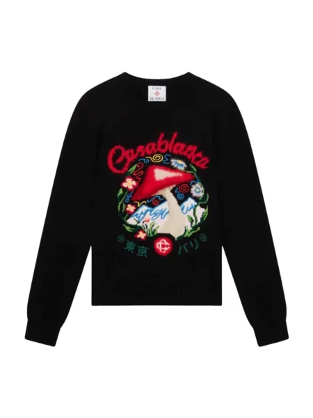Sweter Casablanca czarny