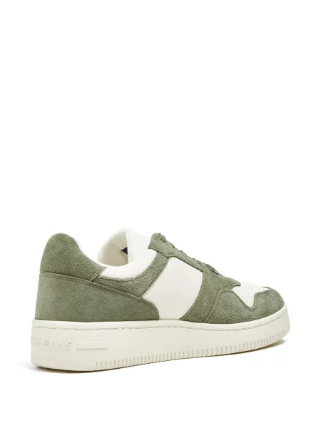 Sneakerși Tommy Hilfiger cu autograf verde