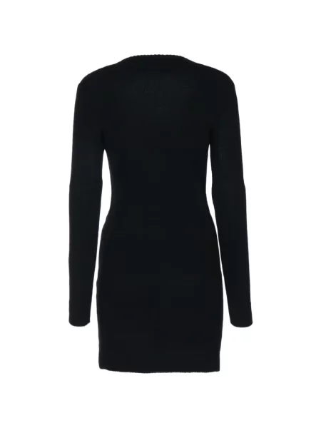 Rochie mini Valentino Garavani cu decolteu în V negru