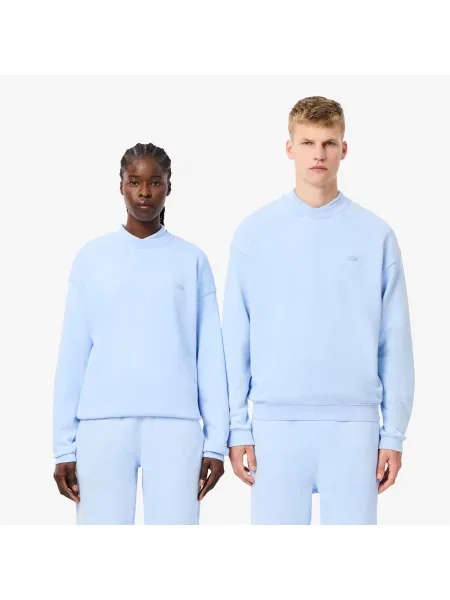 Lacoste толстовка унісекс Loose Fit блакитна