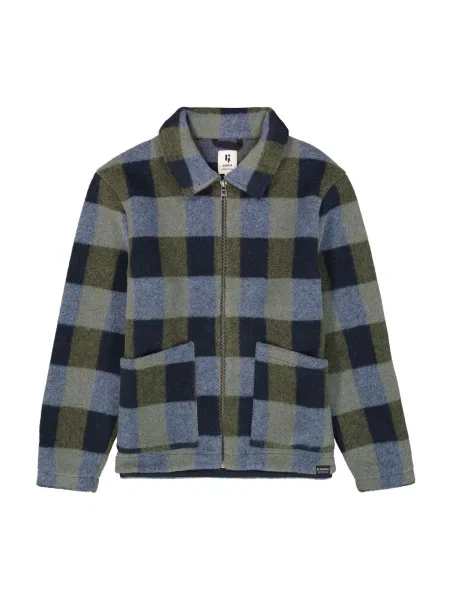 GARCIA Prehodna jakna kraljevo modra / kaki črna