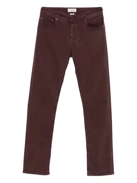 Kalhoty Jacob Cohen s 5 kapsami hnědé